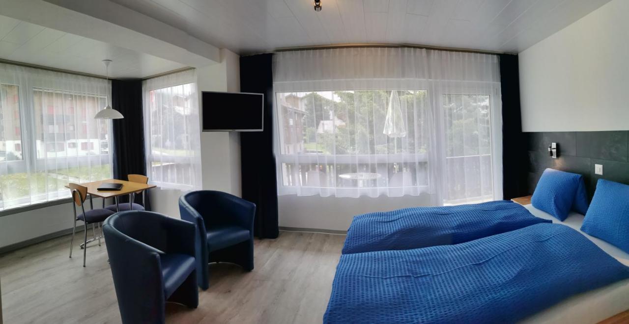 Hotel Alpha Grächen Exteriör bild